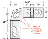 Abraxas - Reclining Sectional