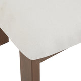Modern Upholstered Armless Dining Chairs With Metal Legs