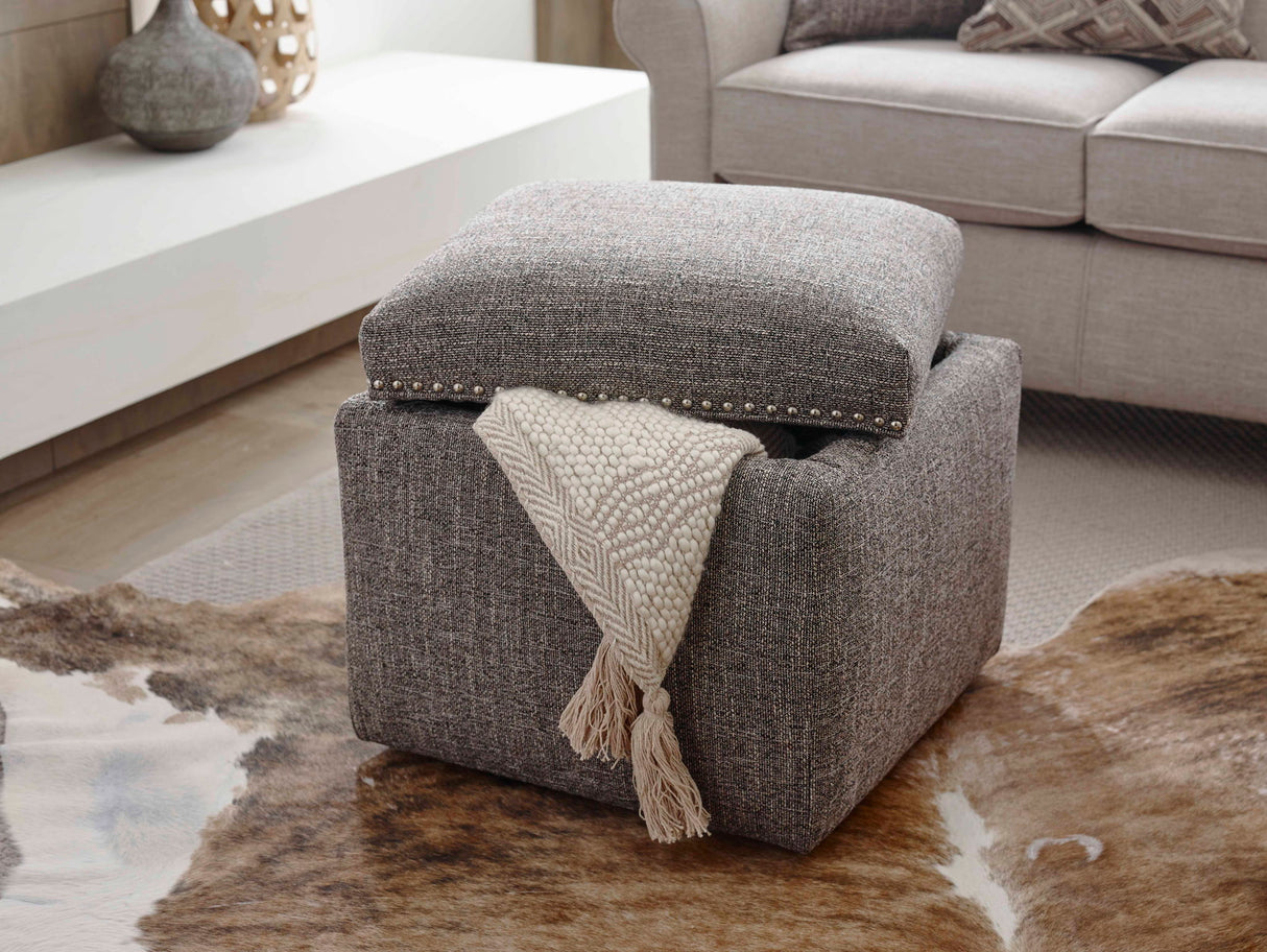 Parson - Storage Ottoman With Nails