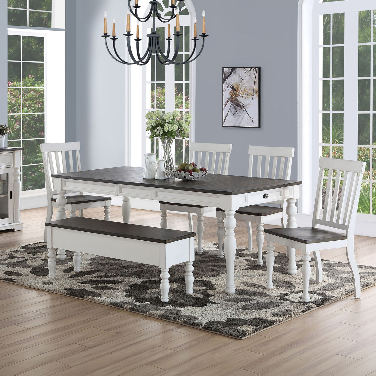 Joanna - Storage Bench - Two Tone