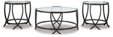 Tarrin - Occasional Table Set (Set of 3) - Black