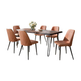 Nature's Edge - Dining Set - Slate