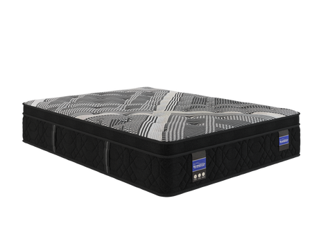 Francesca Plush Euro-Top mattress angled view
