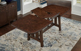 Henderson Dining Trestle Table 18" Bfly Leaf