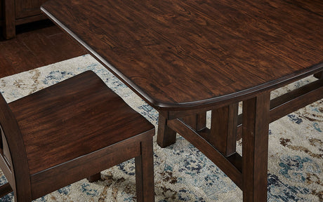 Henderson Dining Trestle Table 18" Bfly Leaf