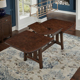 Henderson Dining Trestle Table 18" Bfly Leaf
