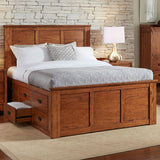 Mission Hill King Captain Bed