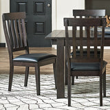 Mariposa Dining Wg Slatback Side Chair With Uph. Seat