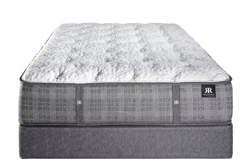 Reserve Royal Cushion Firm Mattress showcasing luxurious design, comfort, and cooling features for restful sleep.