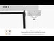 Dorrinson - White / Black / Gray - L-Desk with Storage