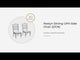 Realyn - Dining UPH Side Chair (Set of 2) - Ladderback - Chipped White