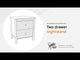 Bermacy - Light Brown - Two Drawer Night Stand