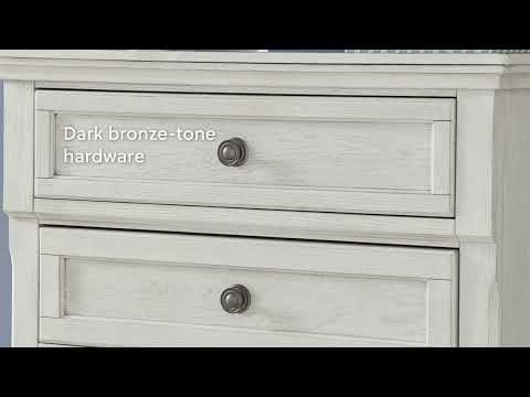 Robbinsdale - Full Sleigh Headboard - Antique White