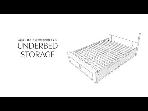 Elbrim - Full Under Bed Storage - Brown