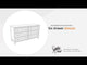Simmenfort - Six Drawer Dresser - Navy Blue