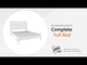 Cadmori - Full Panel Footboard With Rails - Tan