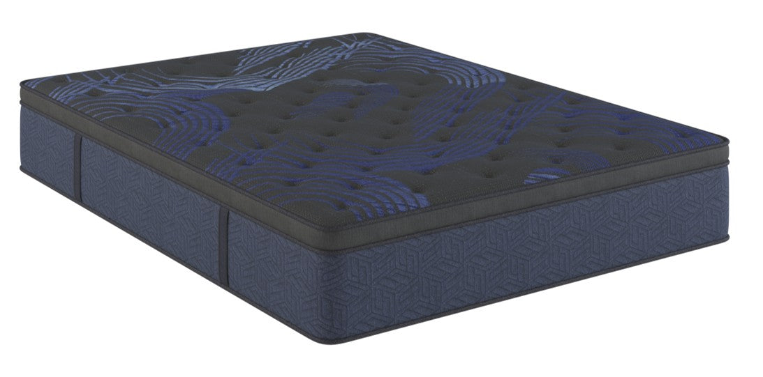 Restonic Bountiful Lux Euro Top mattress angled detail