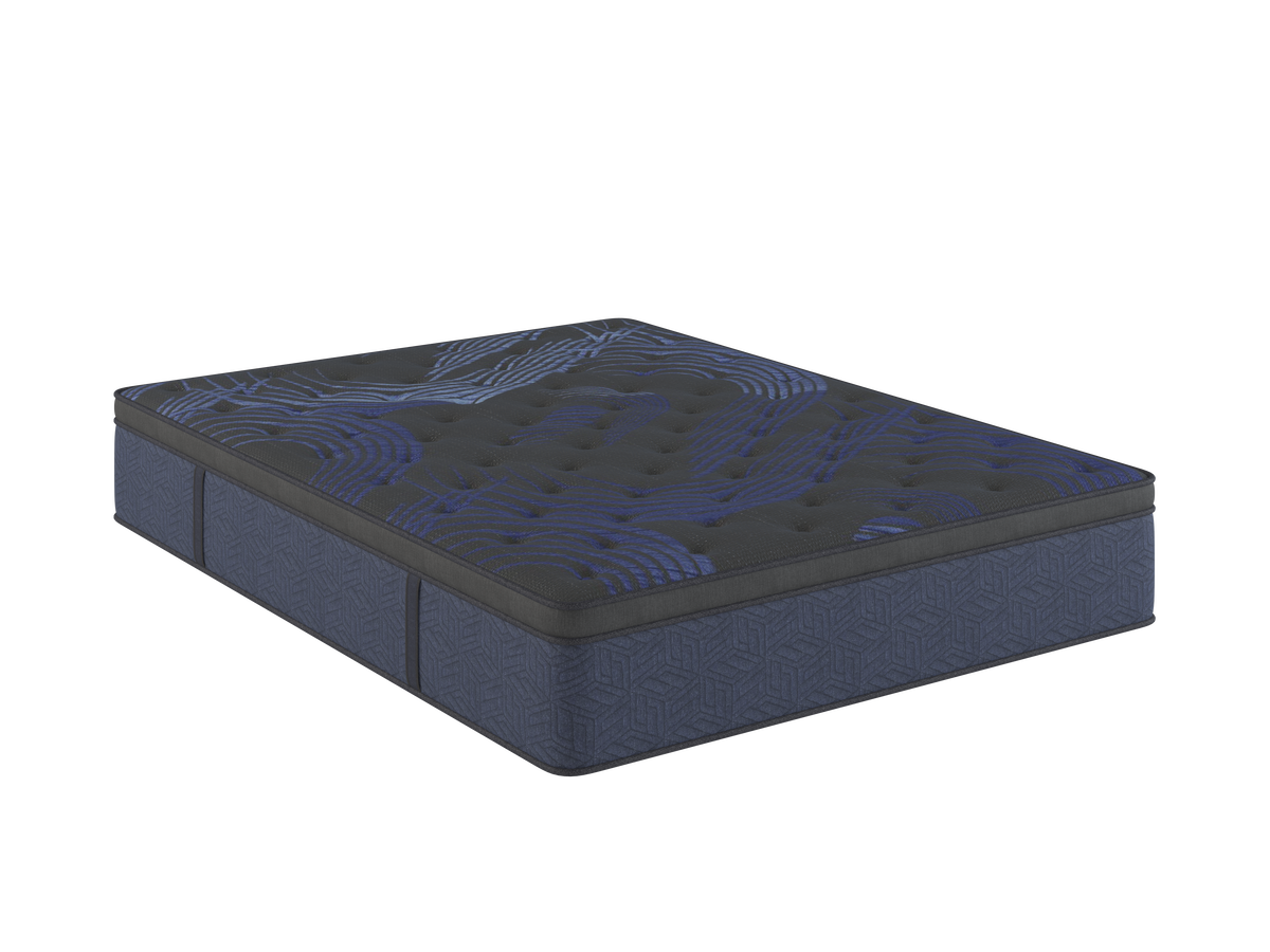 Restonic Bountiful Lux Euro Top mattress angled view