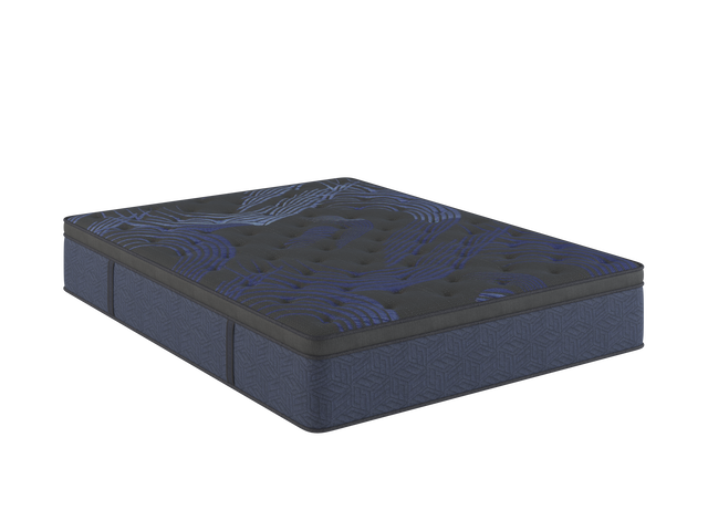Restonic Bountiful Lux Euro Top mattress angled view