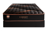 Spring Air Copper Quilted Hybrid Medium Mattress — front view.