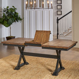 Stormy Ridge Butterfly Trestle Table