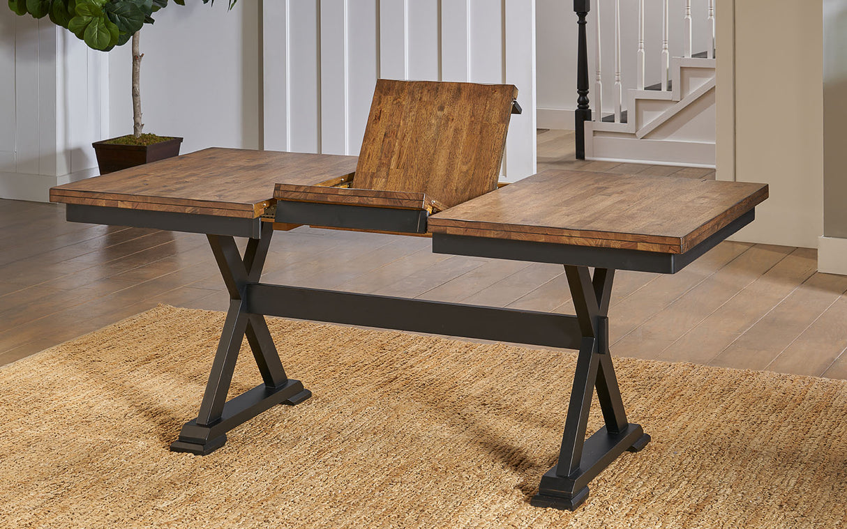 Stormy Ridge Butterfly Trestle Table