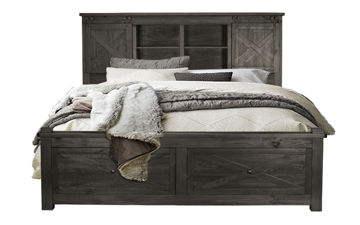 Sun Valley Storage Bed with Footboard Bench