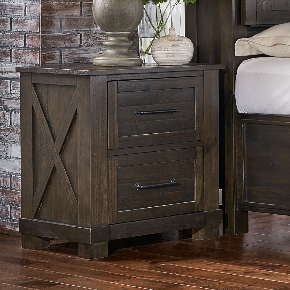 Sun Valley Nightstand with RS USB