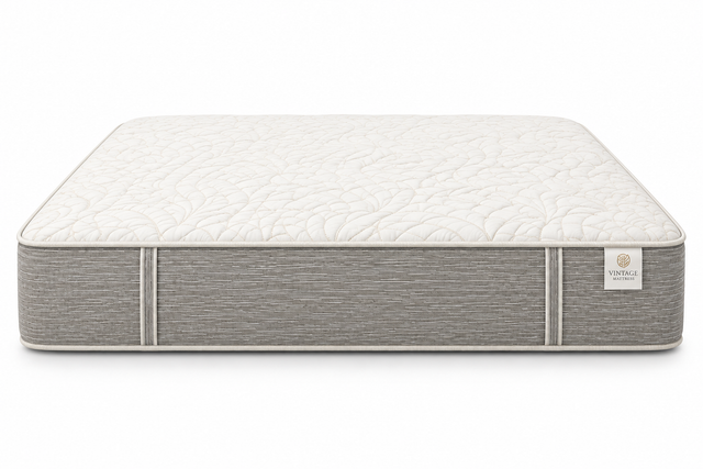 Vintage Sleep Henning mattress – front studio view