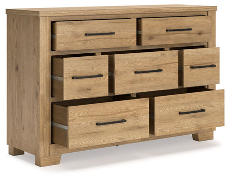 Galliden - Light Brown - Dresser