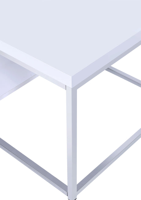 Lucia - 3 Piece Table Set - White