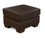 Monroe - Leather Ottoman