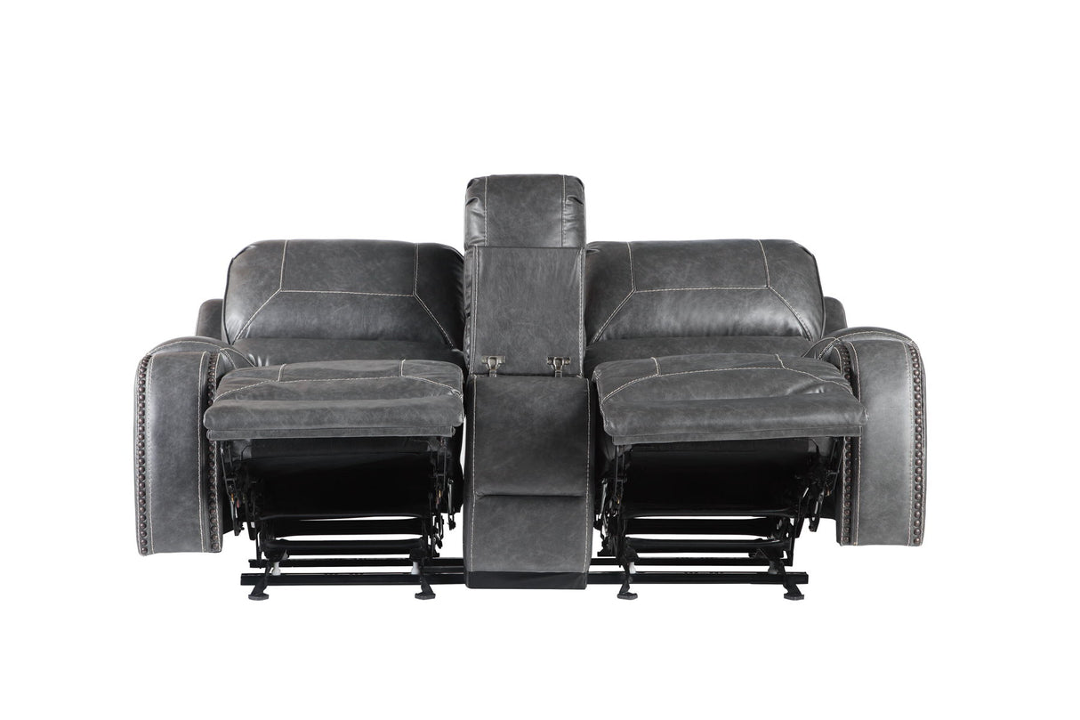 Keily - Manual Motion Glider Loveseat