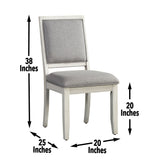 Canova - Side Chair (Set of 2) - White