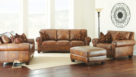 Silverado - Loveseat - Dark Brown