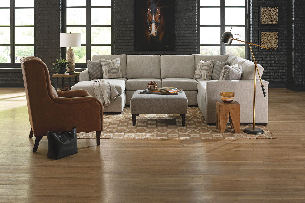 Del Mar - 3450 - Milner 3 PC Sectional (LAF Corner Sofa, LAF Chaise Lounge)