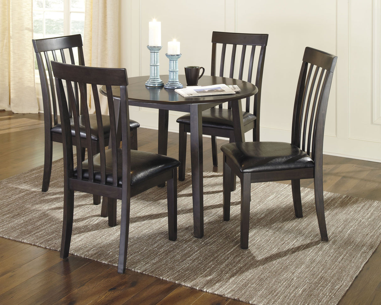 Hammis - Dark Brown - Dining Uph Side Chair (Set of 2)