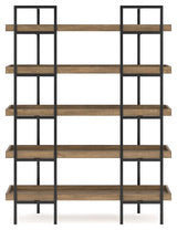 Montia - Light Brown - Bookcase