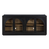 Magnolia - Cathedral Doored Server - Black