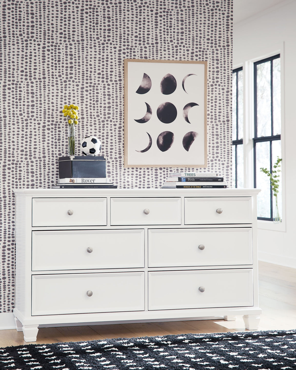 Fortman - White - Dresser