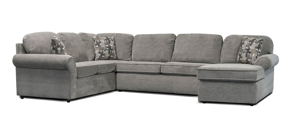 Malibu - 2400/X - 3 PC Sectional (With RAF Chaise)