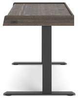 Zendex - Dark Brown - Adjustable Height Desk