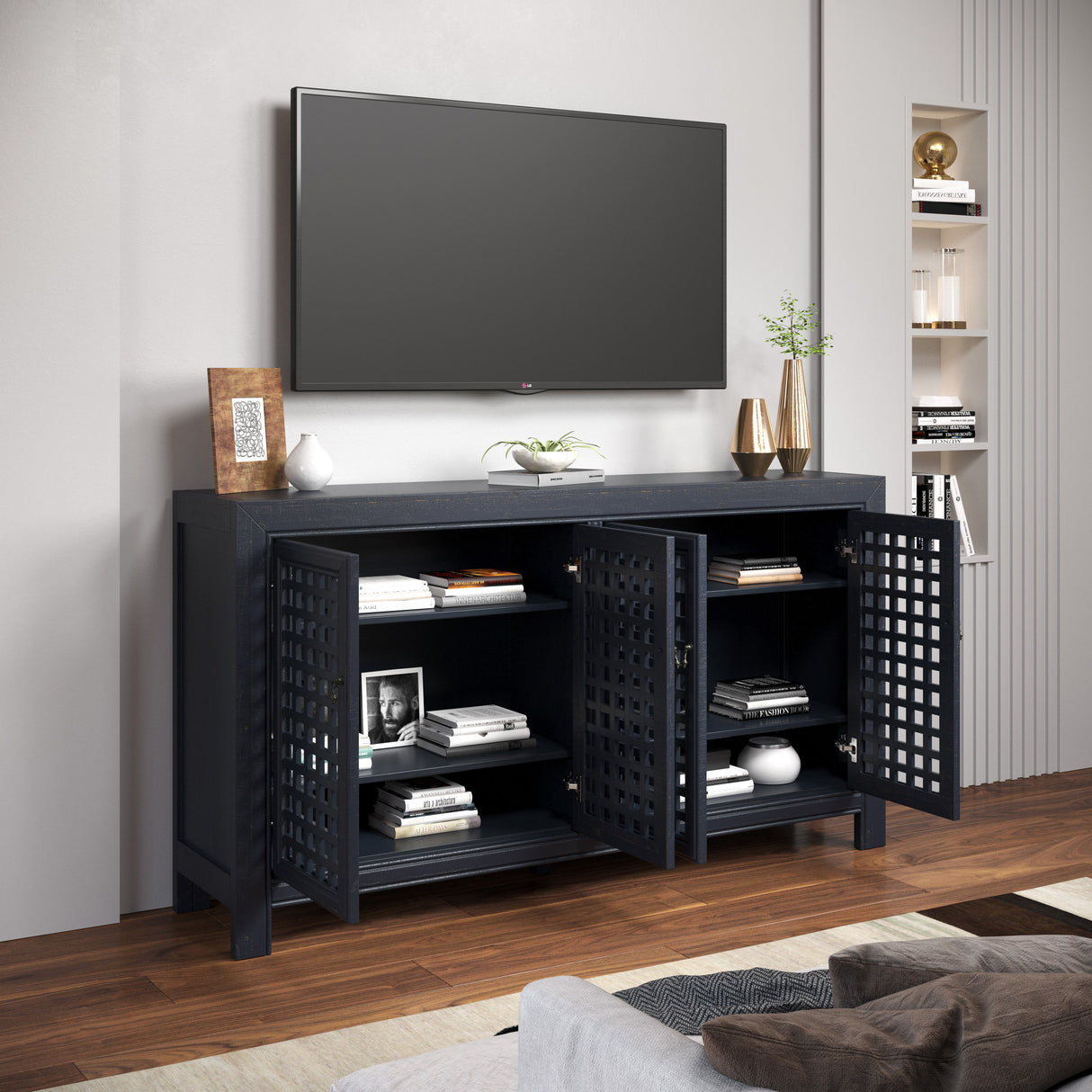 Rio - 4 Door Accent Cabinet