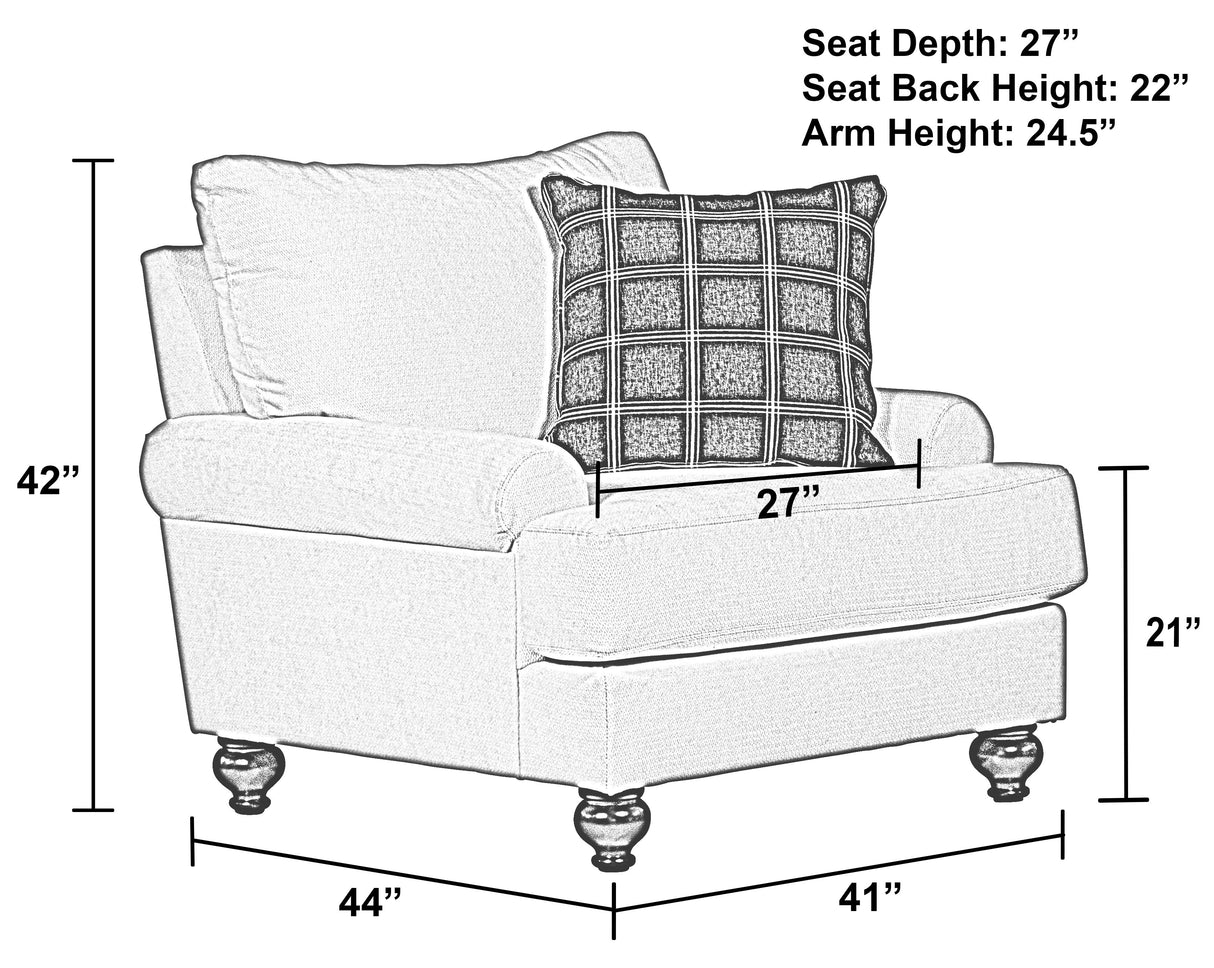 Cumberland - Chair - Ecru