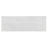Vida - Marble Top Sofa Table - Black / White