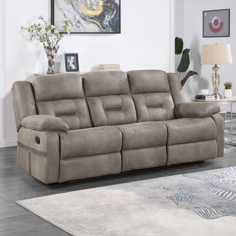 Abilene - Sofa & Loveseat - Brown