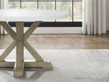 Carena - 5 Piece Dining Set (Round Table And 4 Chairs) - Dark Gray