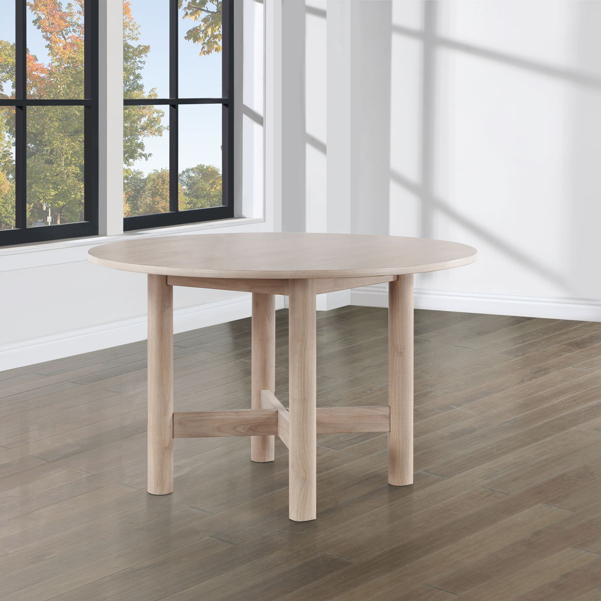 Gabby - Round Dining Table - Light Brown