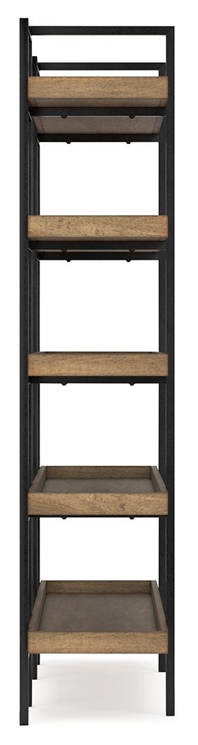 Montia - Light Brown - Bookcase