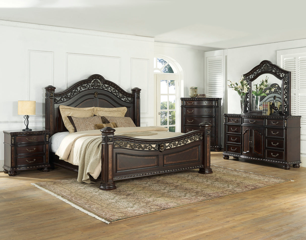 Monte Carlo - Nightstand - Dark Brown